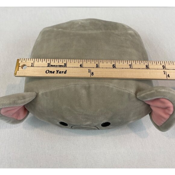 Squishmallow Elephant Plush 8" Soft Stuffed Animal Toy Gray Pink Kellytoy - Picture 7 of 7